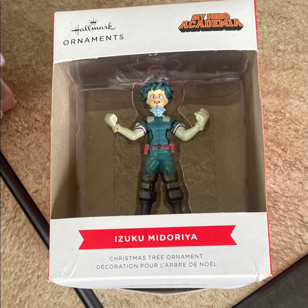 Hallmark My Hero Academia Ornament - Green and Blue